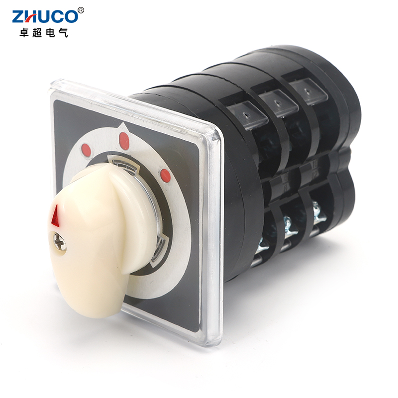 Zhuco LW5D-16d0723.3l16a ba vị trí ba cực điện ROTARY Selector cam chuyển đổi chuyển đổi với ốc vít hữu ích công cụ