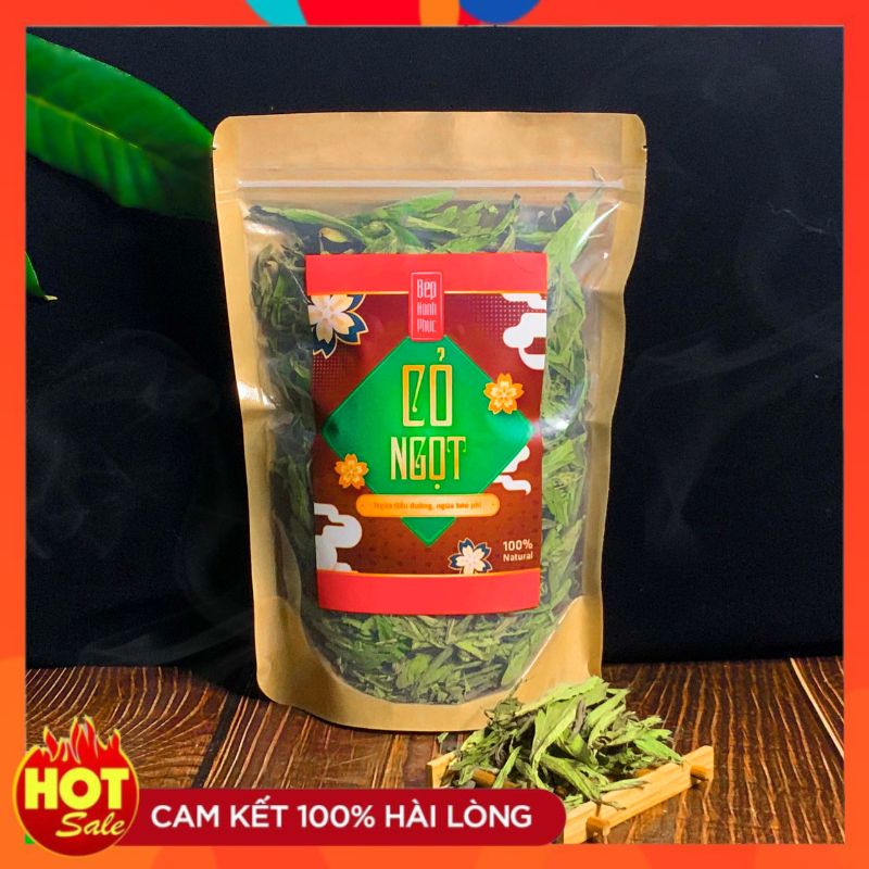 Trà cỏ ngọt sấy khô ❤️freeship❤️ lá cỏ ngọt sấy khô loại đẹp