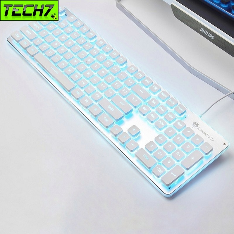 Bàn Phím LED LANGTU L1 chống ồn siêu đẹp cho máy tính laptop