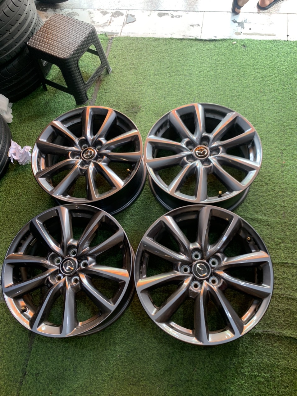 Mâm zin mazda 3 bản Hatchback 18 inch