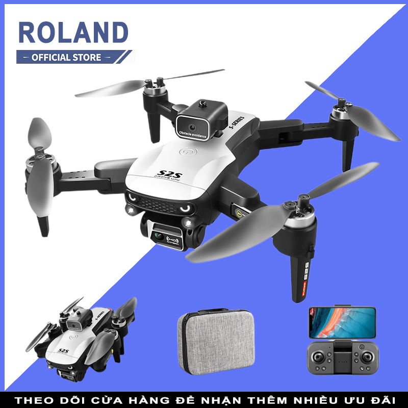 Máy bay flycam camera mini giá rẻ loại tốt - Drone  S2S PRO MAX  máy bay không người lái điều khiển 