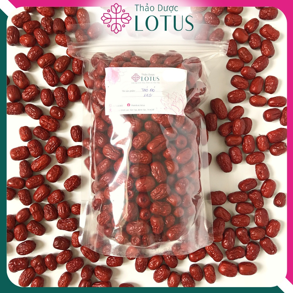 Táo đỏ sấy khô Tân Cương size đại 1KG, táo tàu khô trái to ngọt dẻo hàng mới loại 1 dùng pha trà, nấu chè dưỡng nhan