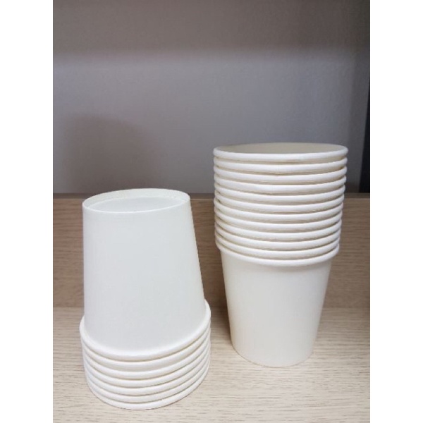 Set 50 cốc giấy một lần uống nước, cà phê 7oz ~ 210ml