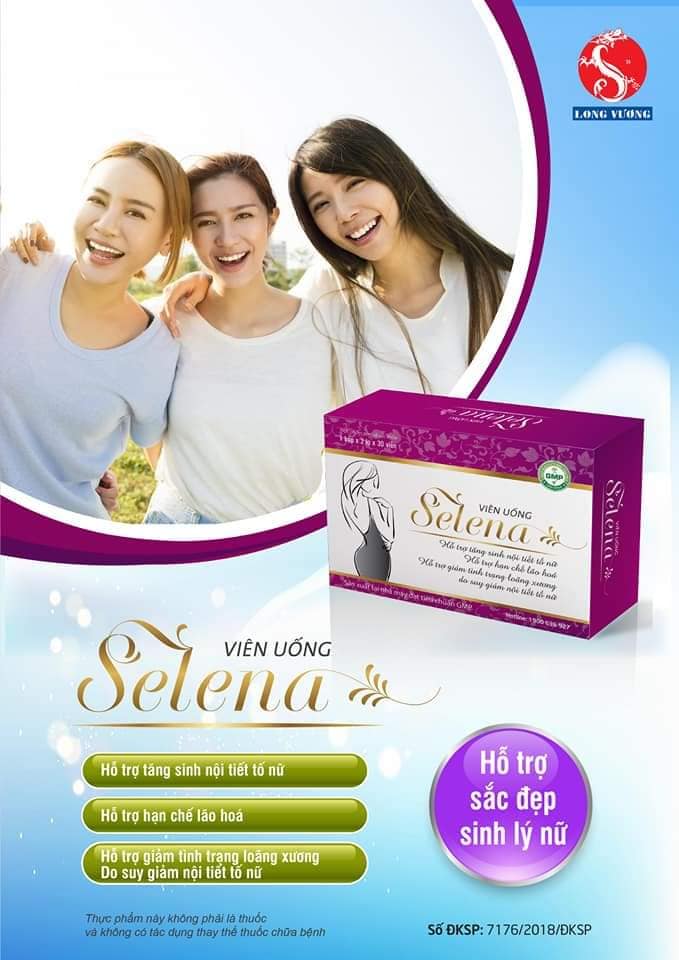 SELENA - Tăng sinh nội tiết tố nữ, hỗ trợ sắc đẹp sinh lý nữ