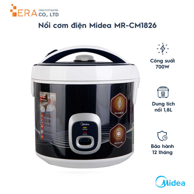 Nồi cơm điện midea mr-cm1826