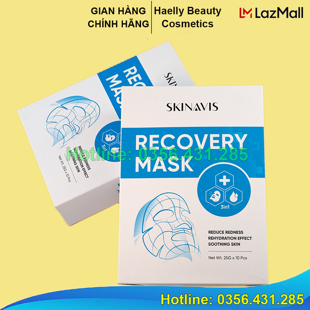 Mặt nạ phục hồi Skinavis Recovery Mask - Phục hồi hư tổn - Giúp da chắc khỏe