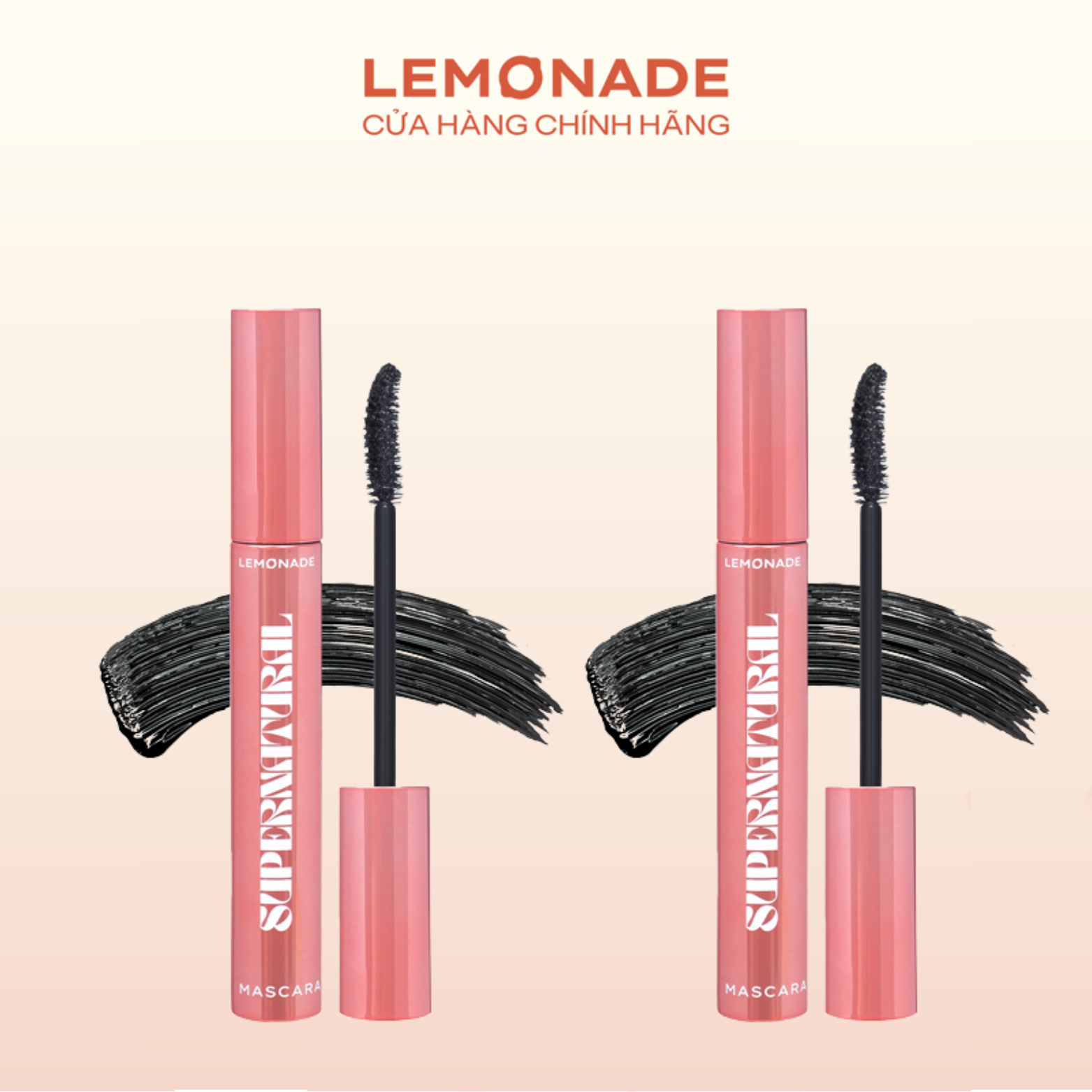 Combo 2 Chuốt mi Lemonade SuperNatural Mascara 7.5gx2