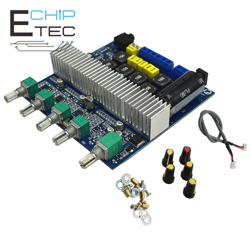  Bộ Khuếch Đại DC12V-24V 2*50W + 100W Bộ Khuếch Đại Công Suất Loa Siêu Trầm TPA3116 Bộ Khuếch Đại Công Suất Âm Thanh Bluetooth 2.1 Công Suất Cao 5.0 Kênh 