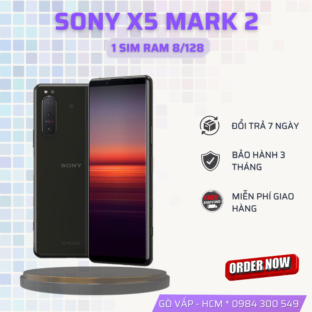 Điện thoại Sony X5 Mark 2 nhật máy đẹp nguyên zin 1sim ram 8/128