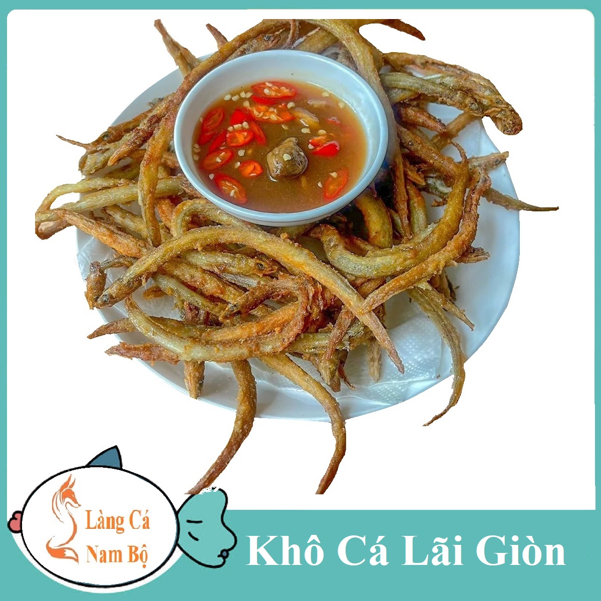 Khô cá lãi trứng siêu ngọt - khô cá lãi