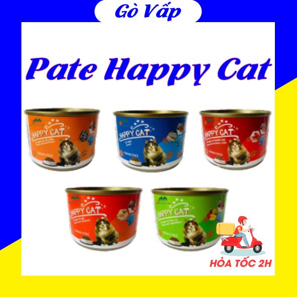 Pate Happy Cat 170G - Pate dinh dưỡng cho mèo