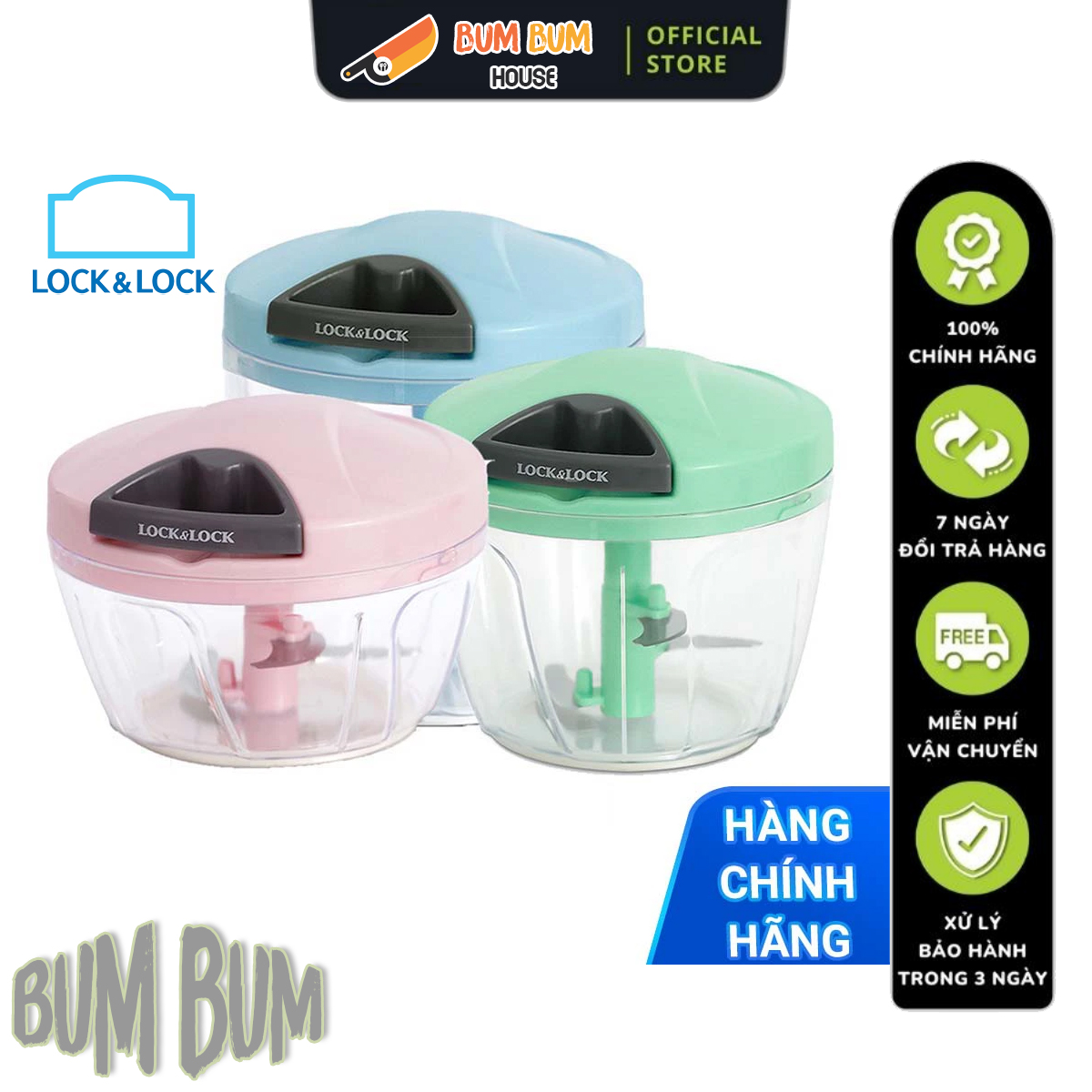 Dụng cụ xay tỏi ớt Lock&Lock chính hãng đa năng thông minh Size 180ML - 400ML máy xay tỏi ớt lock&lock giá tốt bảo hành 6 tháng - Cối xay tỏi ớt cầm tay mini giá rẻ Lock&Lock, Dụng cụ xay nhỏ thực phẩm, xay ớt, tỏi, hành