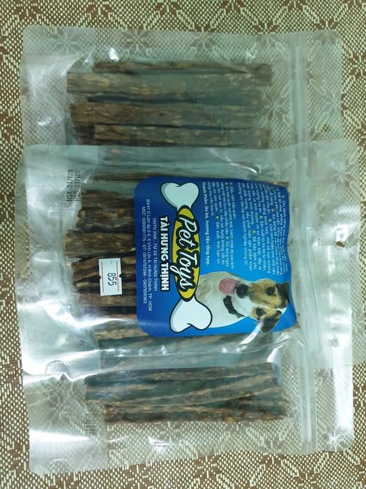 PetSnack bánh thưởng xương da bò vụn cho chó cún THT MS: 855