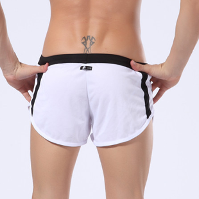 Quần ngủ, mặc nhà chơi thế thao W.01 chất thun lưới, phối dây buộc dáng ngắn cho anh em- giao hàng không tên