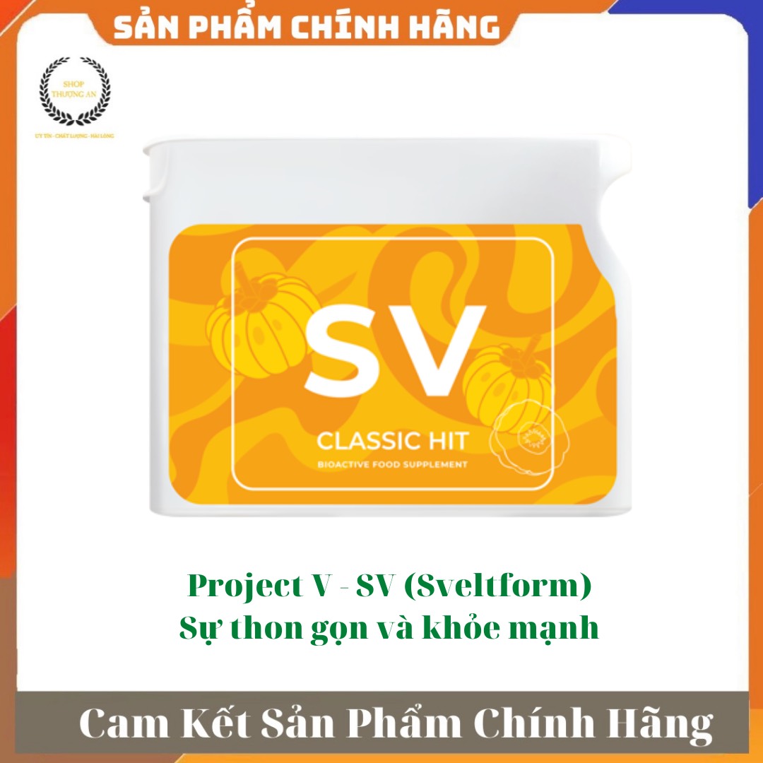 - Project V - SV Của vision - Điều hòa trao đổi chất giúp đốt mỡ giúp giảm cân - hộp 60v