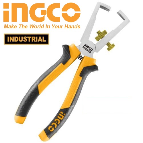 Kềm tuốt dây 6inch 160mm wire stripping pliers ingco hwsp28160