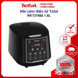 Nồi cơm điện tử Tefal EasyRice Max RK737868 1.8L | Công nghệ nhiệt 3D - Bảo Hành 24 Tháng