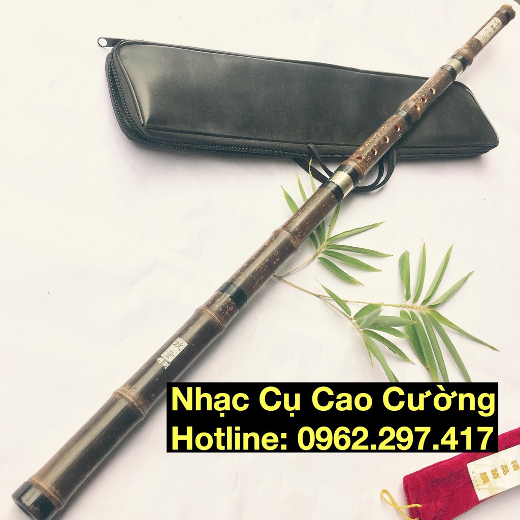 Tiêu Trúc Tím kèm bao da