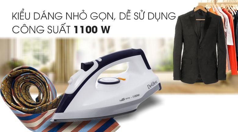 Bàn ủi khô Delites Cao Cấp - [bàn ủi - bàn là - bàn ủi khô - bàn là khô - bàn ủi philip - đồ gia dụng - dụng cụ ủi đồ - bàn ủi khô philips - bàn ủi thông minh - bàn ủi tiện dụng - bàn ủi không gỉ - bàn ủi hơi nước cầm tay] -OTOMO