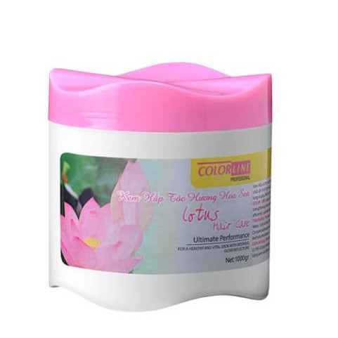 Kem ủ tóc siêu mượt colorline chính hãng hương hoa sen 1000g
