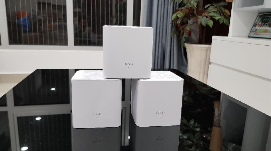 Tenda Nova MW3 AC1200 (bộ 3) Hệ thống ghép nối nhiều router MW3 cho vùng phủ sóng rộng tới 300m2 logo NOVA
