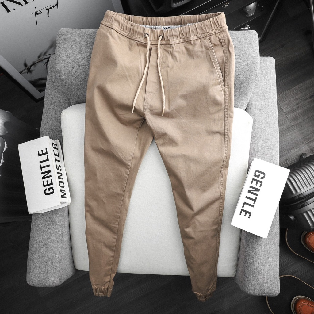 Quần dài kaki jogger nam 75- 130 kg