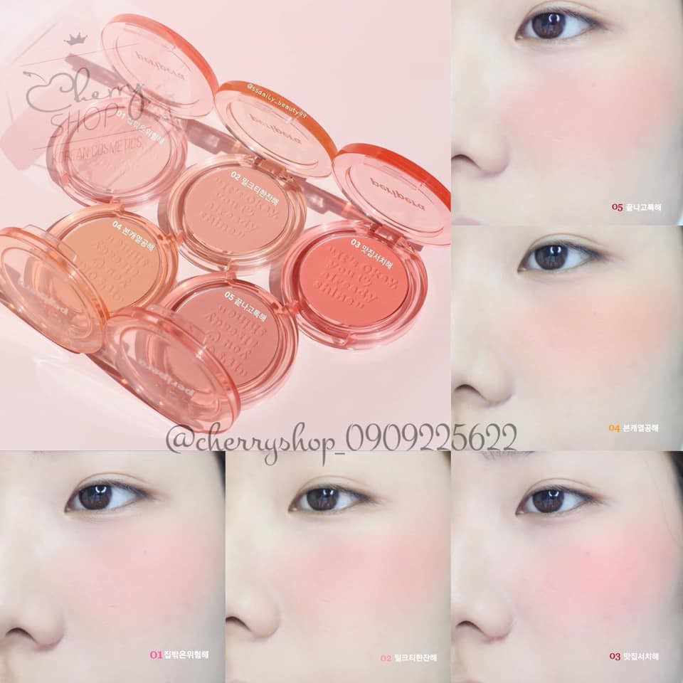 Phấn Má Hồng Peripera Pure Blushed Sunshine Cheek