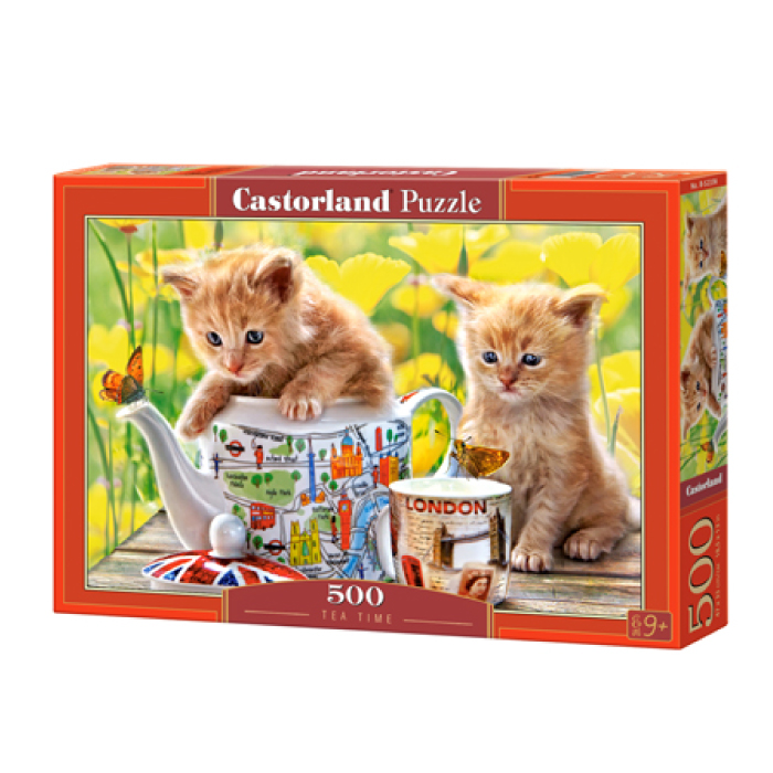 Xếp hình puzzle tea time 500 mảnh castorland 52356