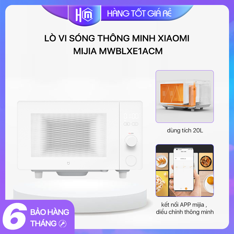 Lò vi sóng thông minh xiaomi mijia mwblxe1acm - 20l