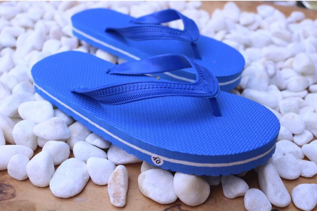 dép lào kẹp Khách Sạn siêu nhẹ đủ size Nam nữ (Trắng-xanh)