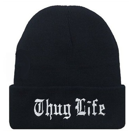 Nón Mũ Len Beanie Thêu THUG LIFE