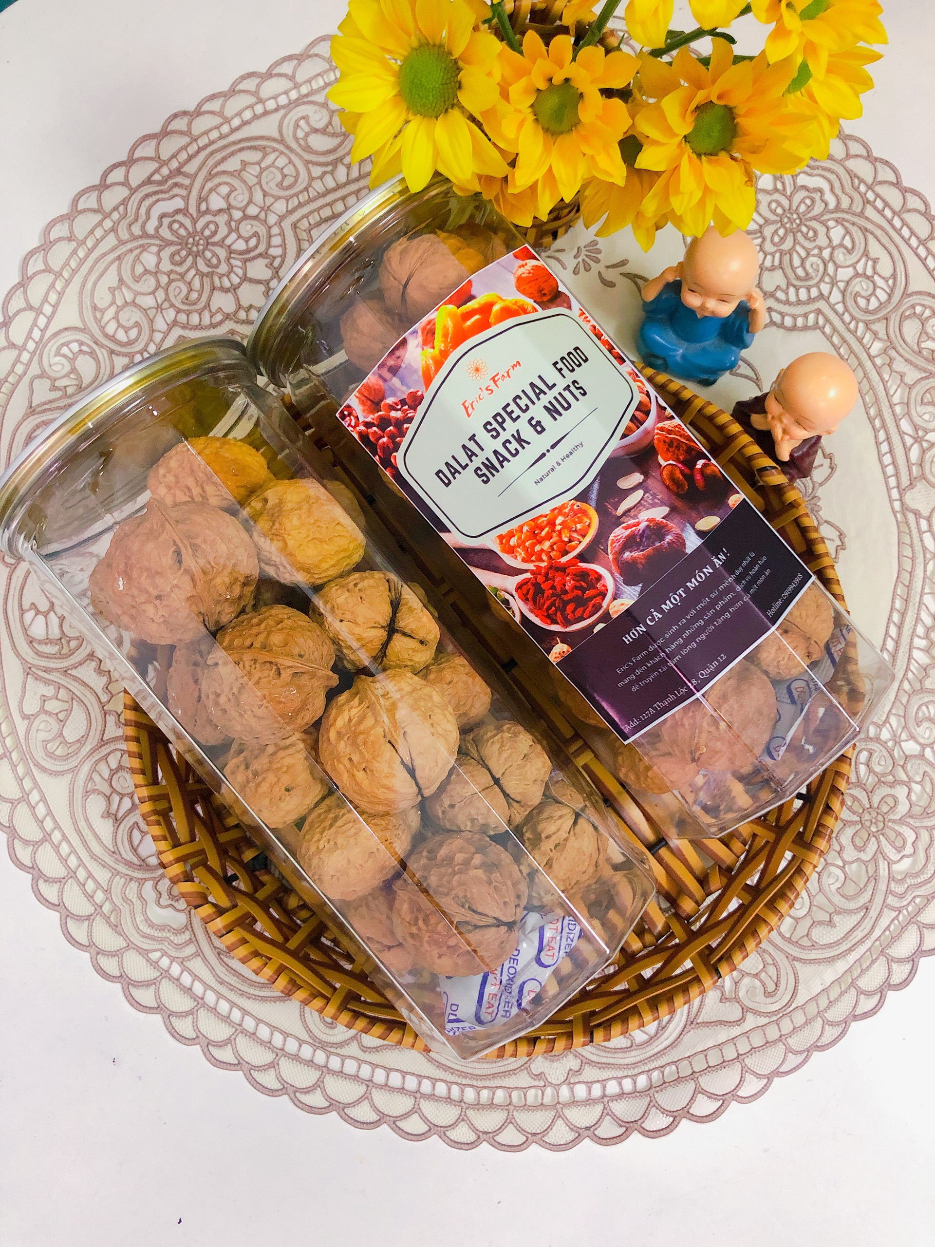 Hạt óc chó mỹ 350g - thơm ngon - tốt cho mẹ bầu
