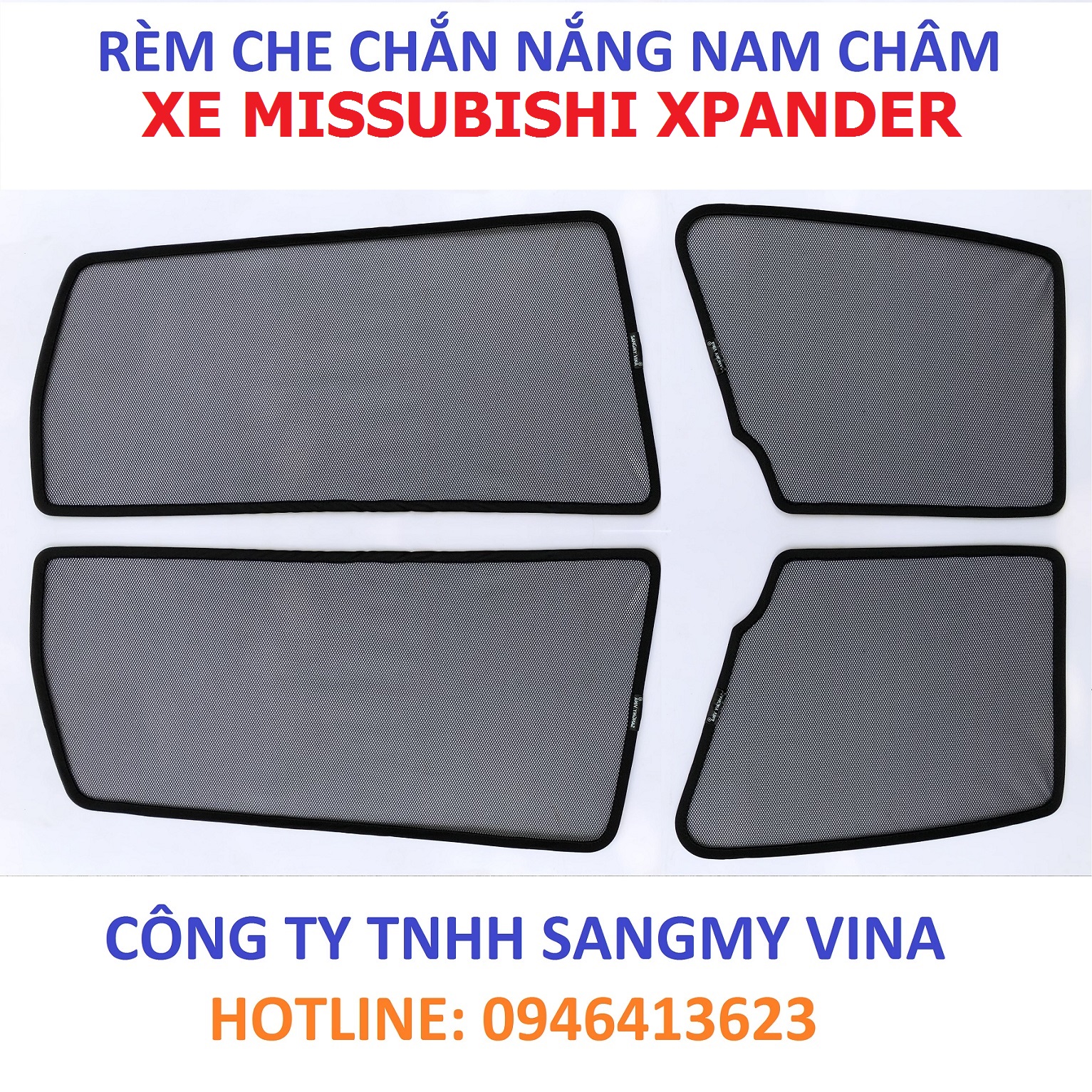 Rèm che chắn nắng nam châm xe missubishi Xpander
