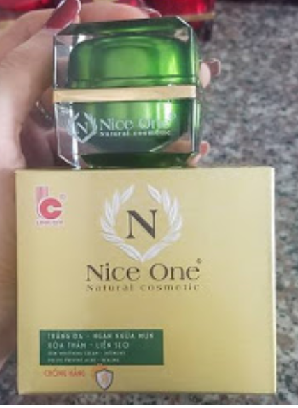 Kem Nice one trắng da, ngăn ngừa mụn, xóa thâm, liền sẹo 20g