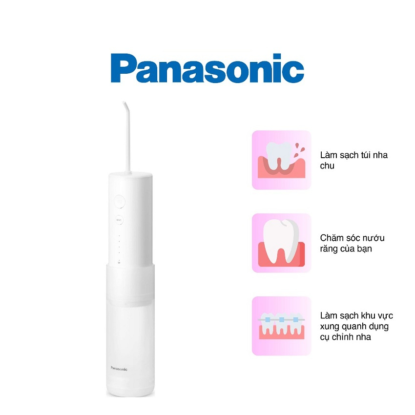 Máy Tăm Nước Du Lịch Panasonic EW-ADJ10, Máy Tăm Nước Mini Du Lịch, BH 12 Tháng