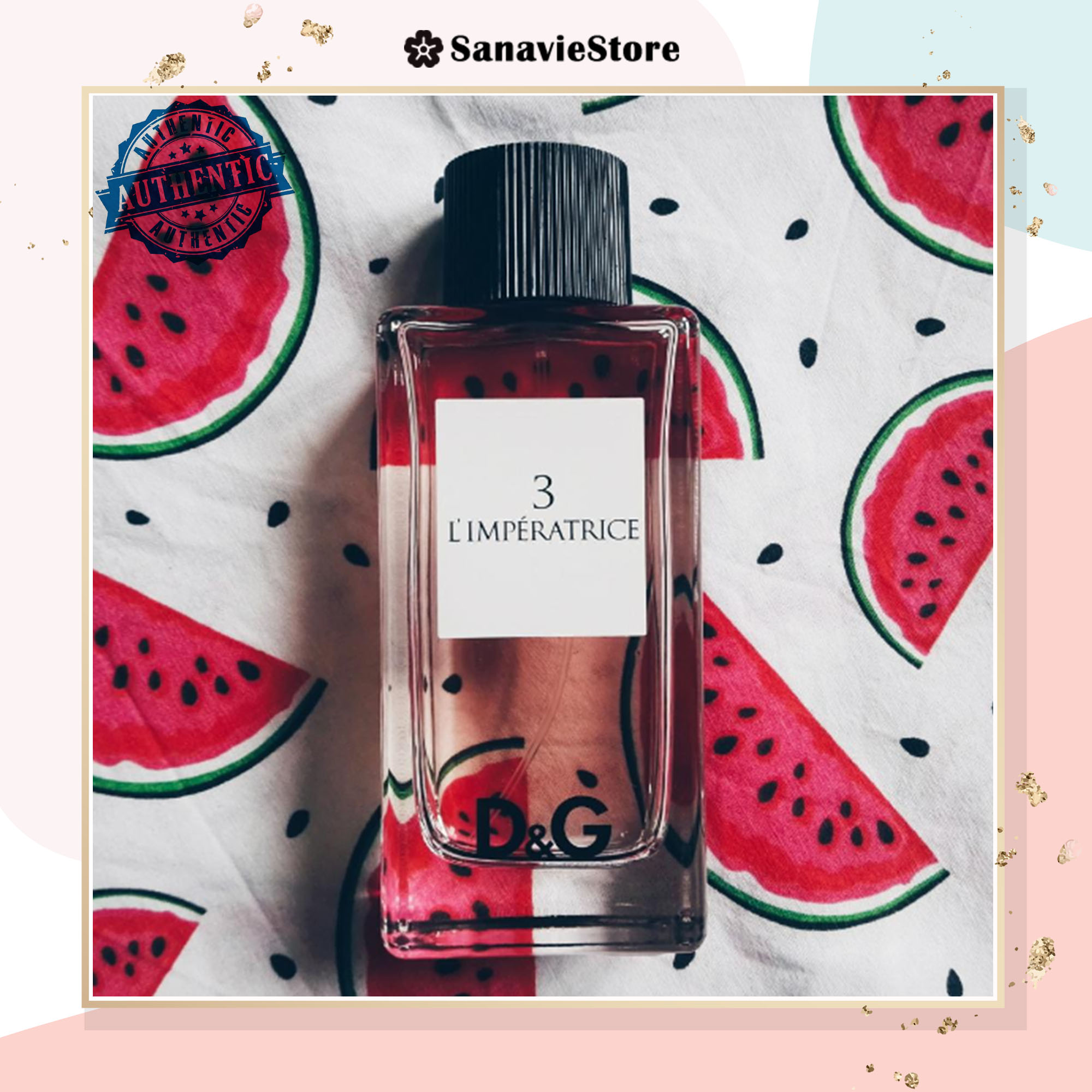 Nước hoa d&g 3 dolce & gabbana l'imperatrice 3 pour femme edt, mẫu thử nước hoa nữ 2ml, 5ml, 10ml chính hãng