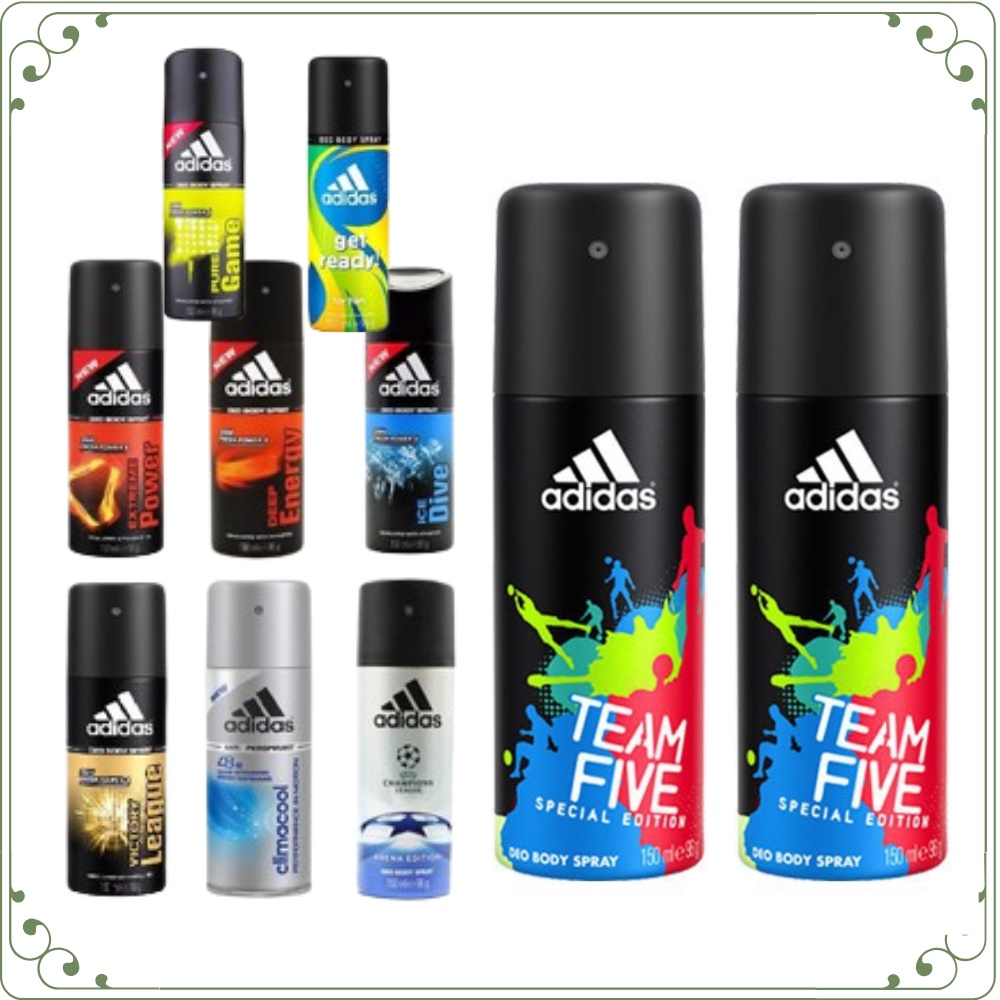 Khử mùi cơ thể ADIDAS Team Force Ice Dive Adipure chai xịt thơm toàn thân