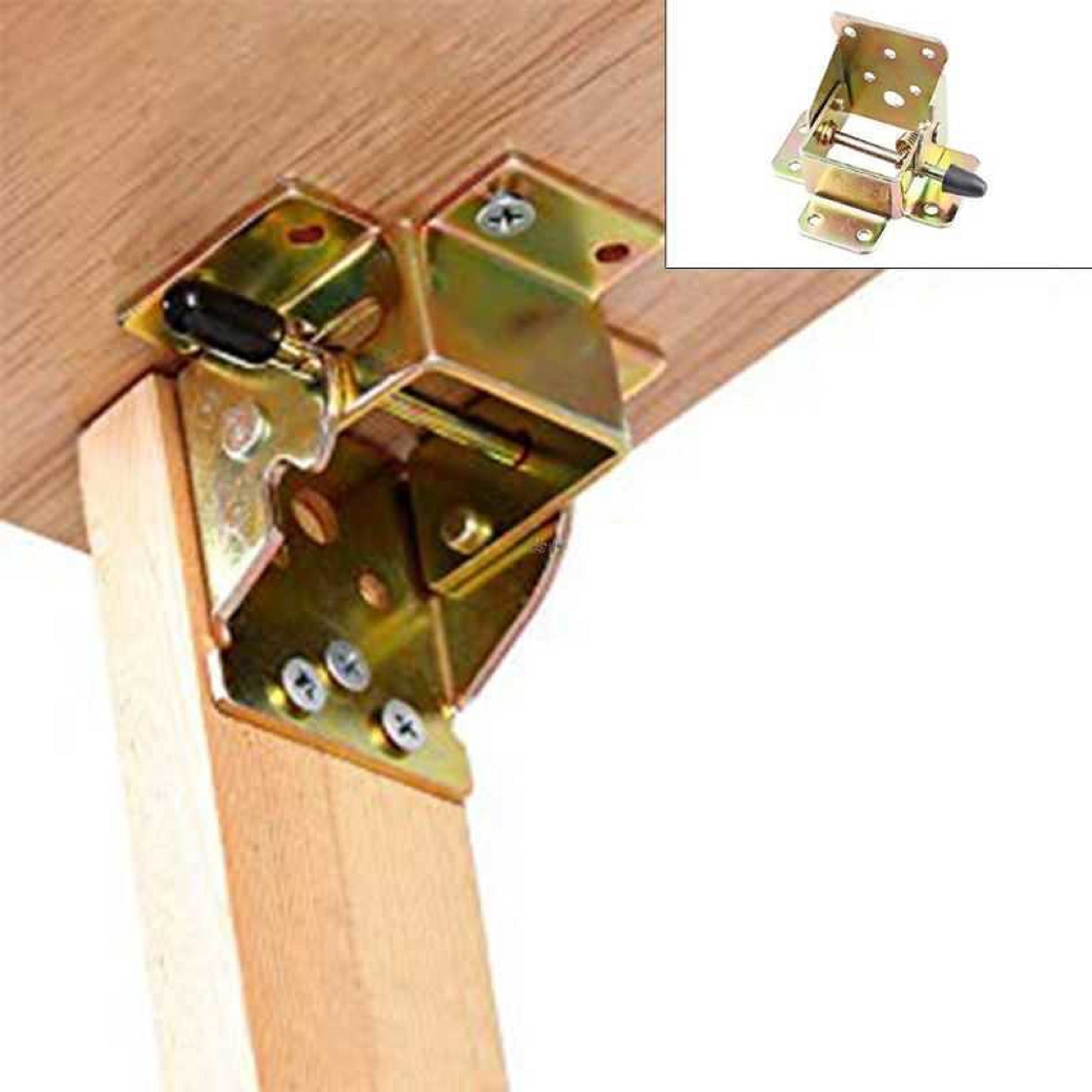 4 cái bản lề chân bàn gấp gọn