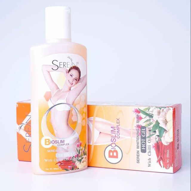 Gel tan mỡ bụng SEREN gừng ớt Thái Lan 200ml