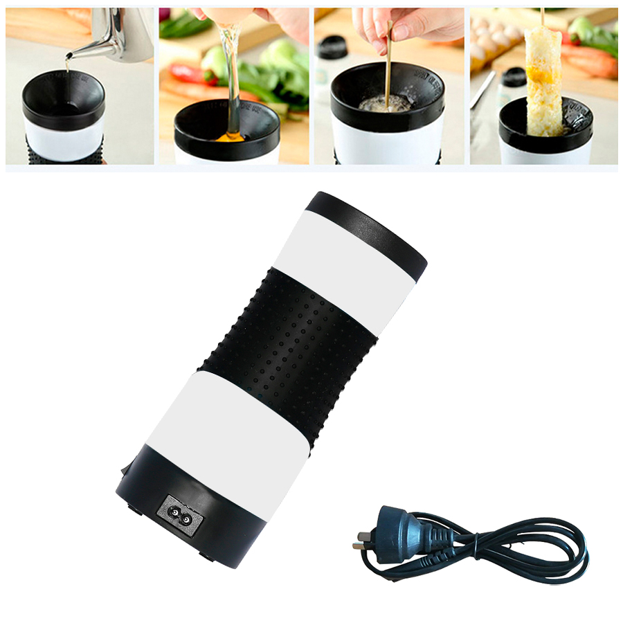 Máy cuộn trứng điện 220V Nồi hơi Trứng ốp la Xúc xích Máy lăn thực phẩm Đa chức năng Dụng cụ chiên trứng ăn sáng.