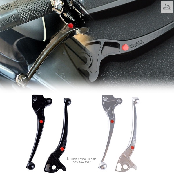 Tay thắng vespa mẫu maru cnc dành cho vespa sprint primavera lx s