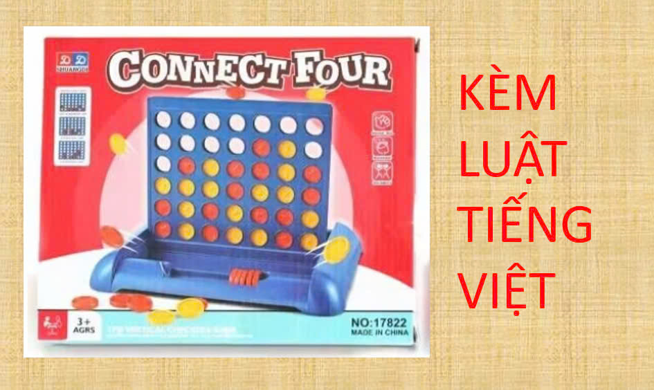 [HCM]CONNECT 4 BẢN - CỜ CARO THẢ