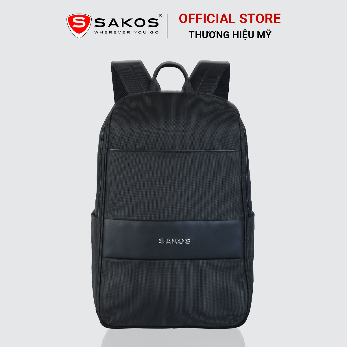Balo laptop chống sốc cao cấp SAKOS NOBLE 15.6 inch - Chất liệu Polyester cao cấp,  Thiết kế thông minh, Phân ngăn tiện lợi.