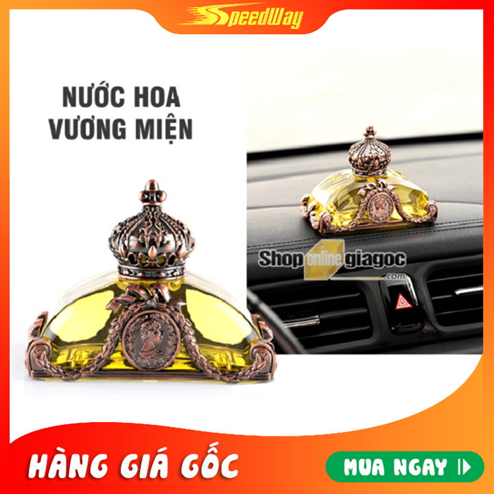 Nước hoa ô tô vương miện spw01