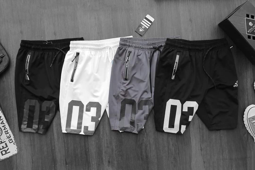 [bigsize 135kg] QUẦN SHORT THUN NAM BIG SIZE - in 03