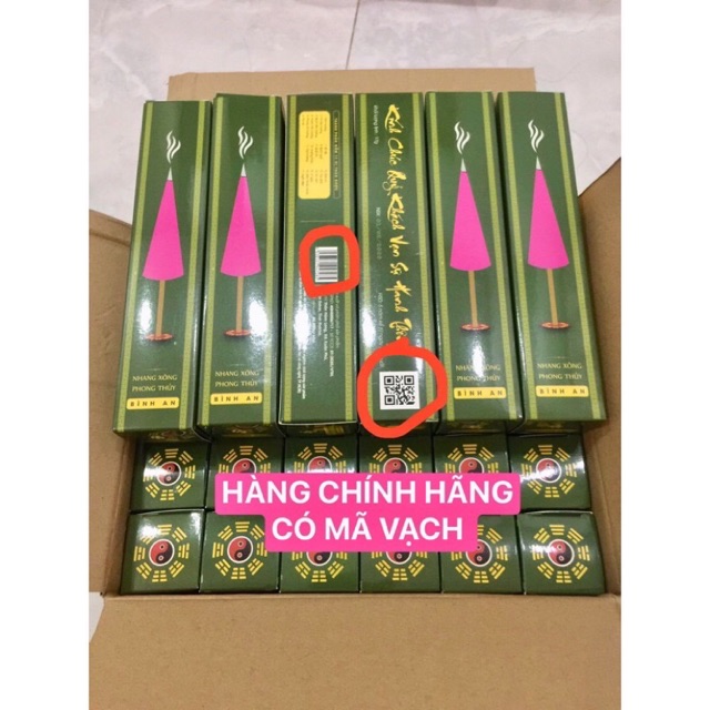 Combo 10 nhang xông phong thuỷ bình an
