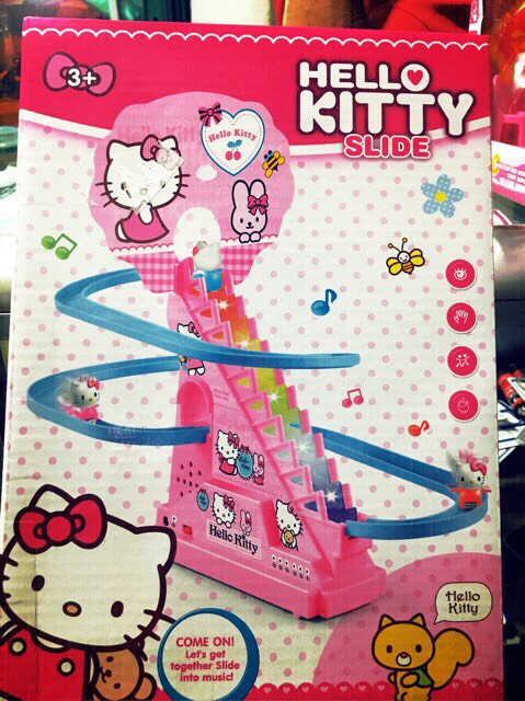 Hộp trò chơi mèo hello leo thang