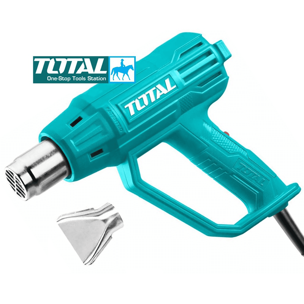 Máy khò nhiệt cầm tay total tb200365, công suất: 2000w, 2 mức nhiệt 350/550 °,bh 6 tháng diy vietnam