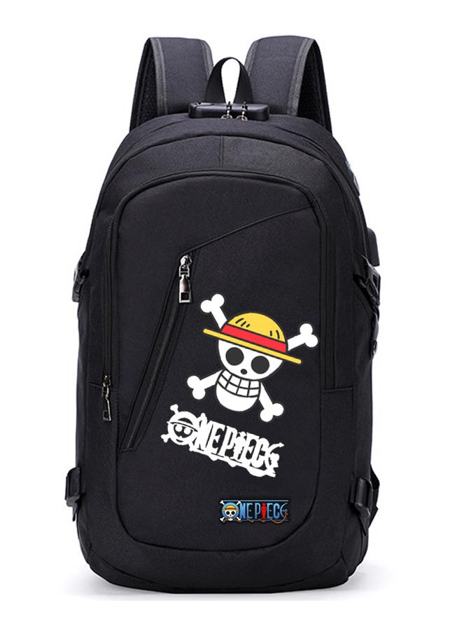 Balo chéo túi đeo Luffy One Piece Kèm Cổng USB