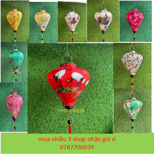 Lồng đèn hội an phi 3d có sẵn 30cm giá sỉ slo 0787700039